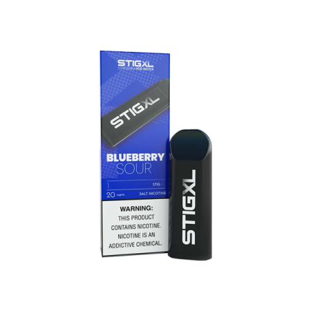 20mg VGOD Stig XL Disposable Vaping Device 700 Puffs - Flavour: Blueberry Sour