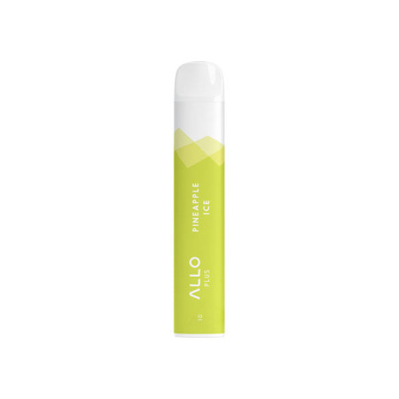 10mg Allo Plus Disposable Vape Device 500 Puffs - Flavour: Pineapple Ice