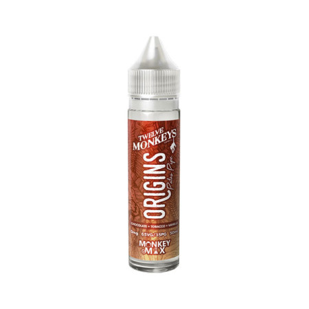 Twelve Monkeys Origins 50ml Shortfill 0mg (65VG/35PG) - Flavour: Patas Pipe