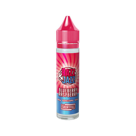 Razz & Jazz by Twelve Monkeys 50ml Shortfill 0mg (65VG/35PG) - Flavour: Blueberry Raspberry