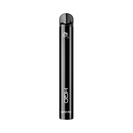 20mg HQD Super Pro Disposable Vape Device 600 Puffs - Flavour: Black Ice