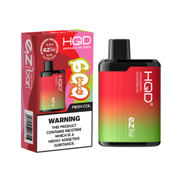 20mg HQD EZ Bar Disposable Vape Device 600 Puffs - Flavour: Strawberry&#xA0;Watermelon