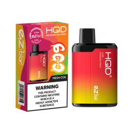 20mg HQD EZ Bar Disposable Vape Device 600 Puffs - Flavour: Lime&#xA0;Passion&#xA0;Fruit