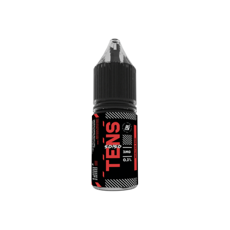 6mg Tens 50/50 10ml (50VG/50PG) - Pack Of 10 - Flavour: Walter Red