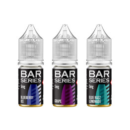 5mg Bar Series Nic Salts 10ml (50VG/50PG) - Flavour: Strawberry Banana