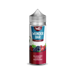 Wunderbar Juice 100ml Shortfill 0mg (50VG/50PG) - Flavour: Blueberry Cherry Cranberry