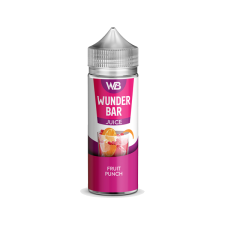 Wunderbar Juice 100ml Shortfill 0mg (50VG/50PG) - Flavour: Fruit Punch