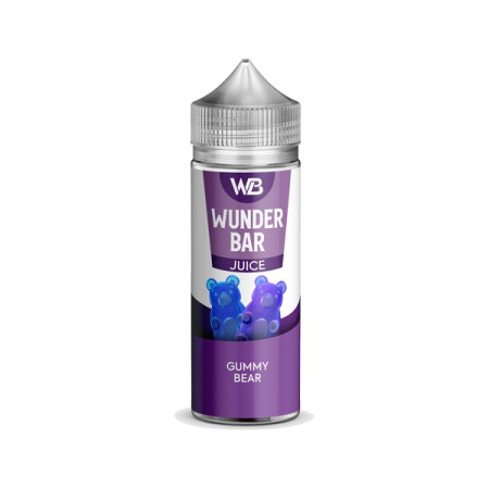 Wunderbar Juice 100ml Shortfill 0mg (50VG/50PG) - Flavour: Gummy Bear