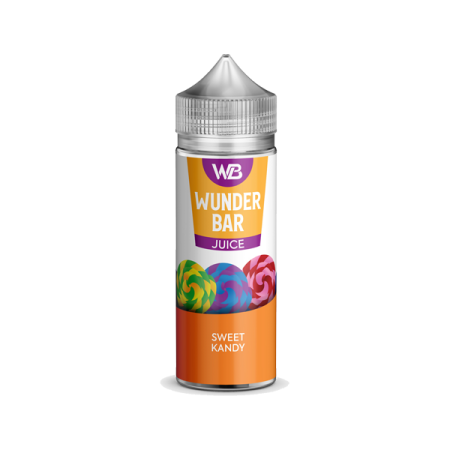 Wunderbar Juice 100ml Shortfill 0mg (50VG/50PG) - Flavour: Sweet Kandy