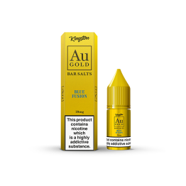 20mg AU Gold By Kingston Nic Salt 10ml (50VG/50PG) - Flavour: Blue Fusion