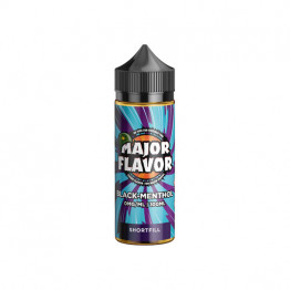 Major Flavor 100ml Shortfill 0mg (70VG/30PG) - Flavour: Black Menthol