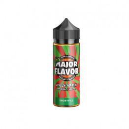 Major Flavor 100ml Shortfill 0mg (70VG/30PG) - Flavour: Jolly-Apple