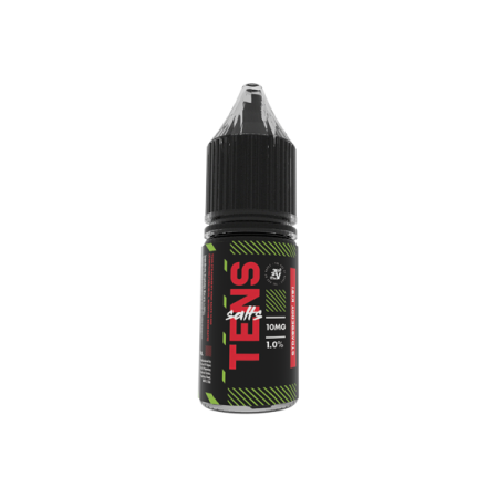 10mg Tens Salts 10ml Nic Salts (50VG/50PG) - Flavour: Strawberry Kiwi