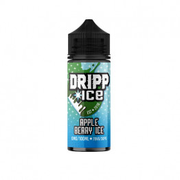 Dripp Ice 0MG 100ml Shortfill (70VG/30PG) - Flavour: Apple Berry Ice