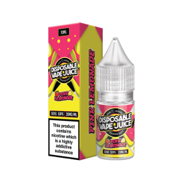 20mg Vape Heaven Disposable Vape Juice 10ml Nic Salts (50VG/50PG) - Flavour: Pink Lemonade