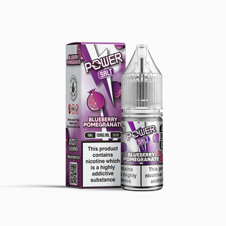 10mg Juice N Power Power Salts 10ml (50VG/50PG) - Flavour: Blueberry Pomegranate