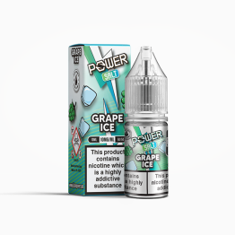 10mg Juice N Power Power Salts 10ml (50VG/50PG) - Flavour: Grape Ice