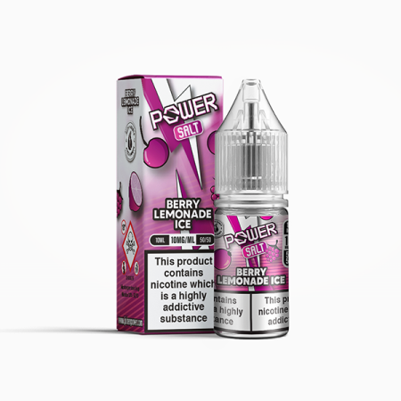 10mg Juice N Power Power Salts 10ml (50VG/50PG) - Flavour: Berry Lemonade