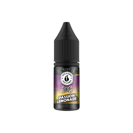 11mg Juice N Power JNP Salt 10ml (50VG/50PG) - Flavour: Passion Lemonade