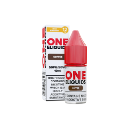 12mg One E-Liquids Flavoured Nic Shot 10ml (50VG/50PG) - Flavour: Coffee