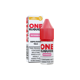 12mg One E-Liquids Flavoured Nic Shot 10ml (50VG/50PG) - Flavour: Watermelon