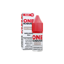 18mg One E-Liquids Flavoured Nic Shot 10ml (50VG/50PG) - Flavour: Light Tobacco