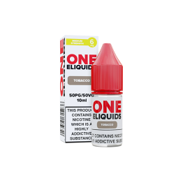 6mg One E-Liquids Flavoured Nic Shot 10ml (50VG/50PG) - Flavour: Tobacco