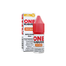 12mg One E-Liquids Flavoured Nic Shot 10ml (50VG/50PG) - Flavour: Fruit Salad