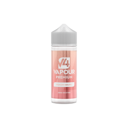 V4 Premium 100ml Shortfill 0mg (70VG/30PG) - Flavour: Peach Sours