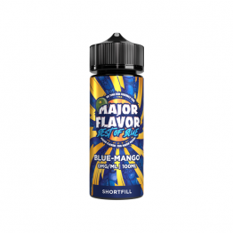 Major Flavour Best Of Blue 100ml Shortfill 0mg (70VG/30PG) - Flavour: Blue Mango