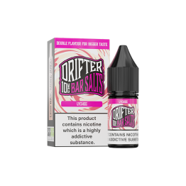 10mg Drifter Bar Salts 10ml Nic Salts (50VG/50PG) - Flavour: Lychee