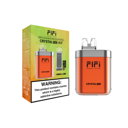 20mg FLFI Crystal Disposable Pod Kit 600 Puff - Flavour: Lemon Lime