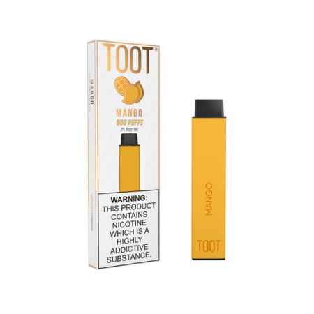 20mg TOOT Bar Disposable Vape Device 600 Puffs - Flavour: Mango