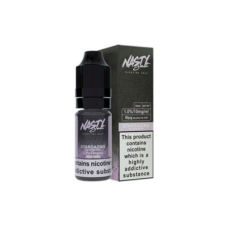 20mg Nasty Salts 10ml Nic Salts (50VG/50PG) - Flavour: Stargazing