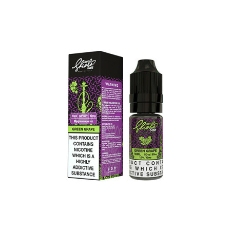 20mg Nasty Salts 10ml Nic Salts (50VG/50PG) - Flavour: Green Grape