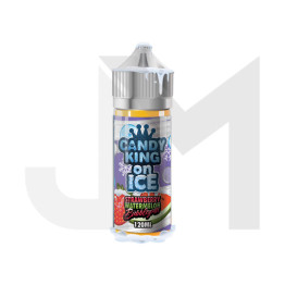 Candy King On Ice By Drip More 100ml Shortfill 0mg (70VG/30PG) - Flavour: Strawberry Watermelon Bubblegum on Ice