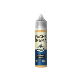 Pacha Mama Desserts By Charlies Chalk Dust 50ml Shortfill 0mg (70VG/30PG) - Flavour: Blueberry Crumble