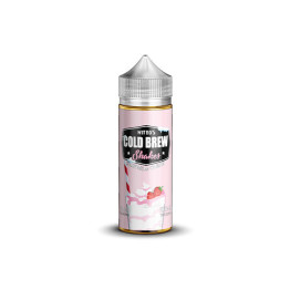 Nitros Cold Brew Shakes 100ml Shortfill 0mg (75VG/25PG) - Flavour: Strawberry And Cream