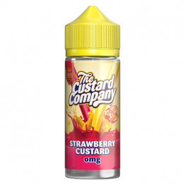 The Custard Company 100ml Shortfill 0mg (70VG/30PG) - Flavour: Strawberry Custard