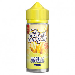 The Custard Company 100ml Shortfill 0mg (70VG/30PG) - Flavour: Vanilla Custard