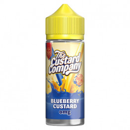 The Custard Company 100ml Shortfill 0mg (70VG/30PG) - Flavour: Blueberry Custard