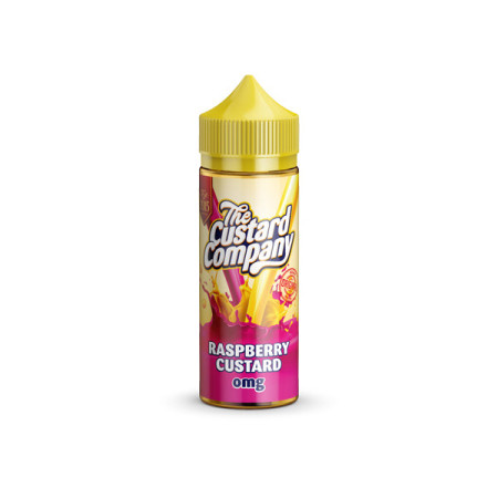 The Custard Company 100ml Shortfill 0mg (70VG/30PG) - Flavour: Raspberry Custard