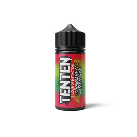 TenTen 100ml Shortfill 0mg (70VG/30PG) - Flavour: Strawberry Watermelon