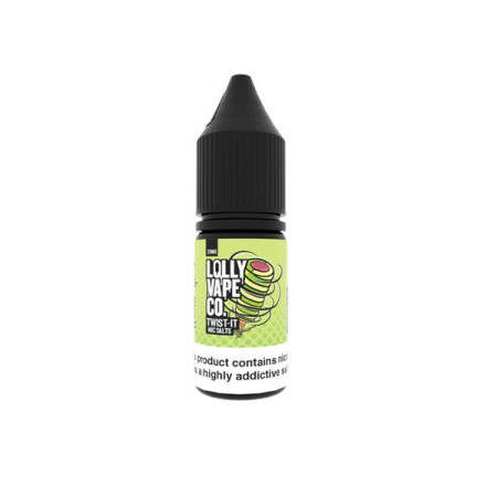 10mg Lolly Vape Co 10ml Nic Salts (50VG/50PG) - Flavour: Twist It