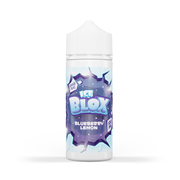 Ice Blox 100ml Shortfill 0mg (70VG / 30PG) - Flavour: Blueberry lemon