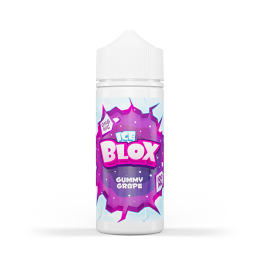 Ice Blox 100ml Shortfill 0mg (70VG / 30PG) - Flavour: Gummy  Grape