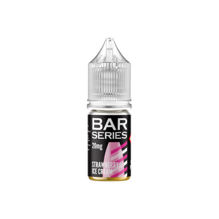 20mg Bar Series 10ml Nic Salts (50VG/50PG) - Flavour: Strawberry Ice Cream