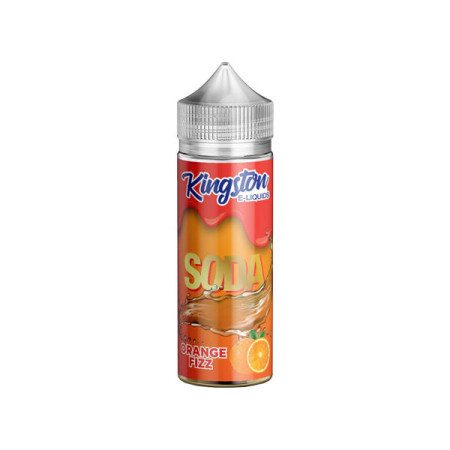 Kingston Soda 120ml Shortfill 0mg (70VG/30PG) - Flavour: Orange Fizz