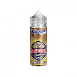 Kingston Sweets 120ml Shortfill 0mg (70VG/30PG) - Flavour: Banilla Fudge