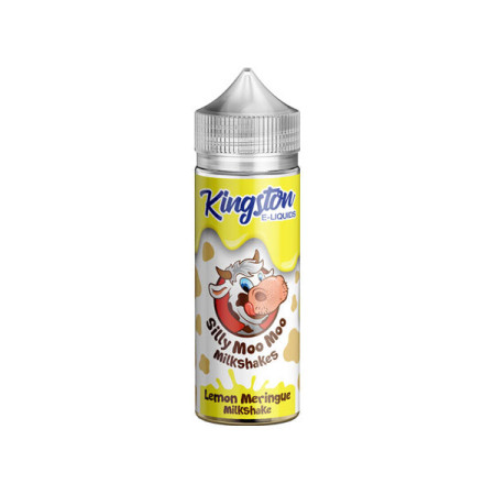 Kingston Silly Moo Moo Milkshakes 120ml Shortfill 0mg (70VG/30PG) - Flavour: Lemon Meringue